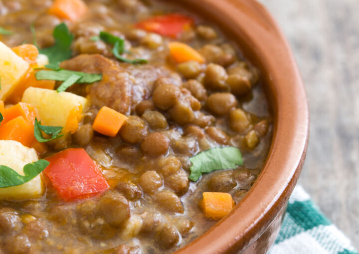 Receta Estofado Lentejas
