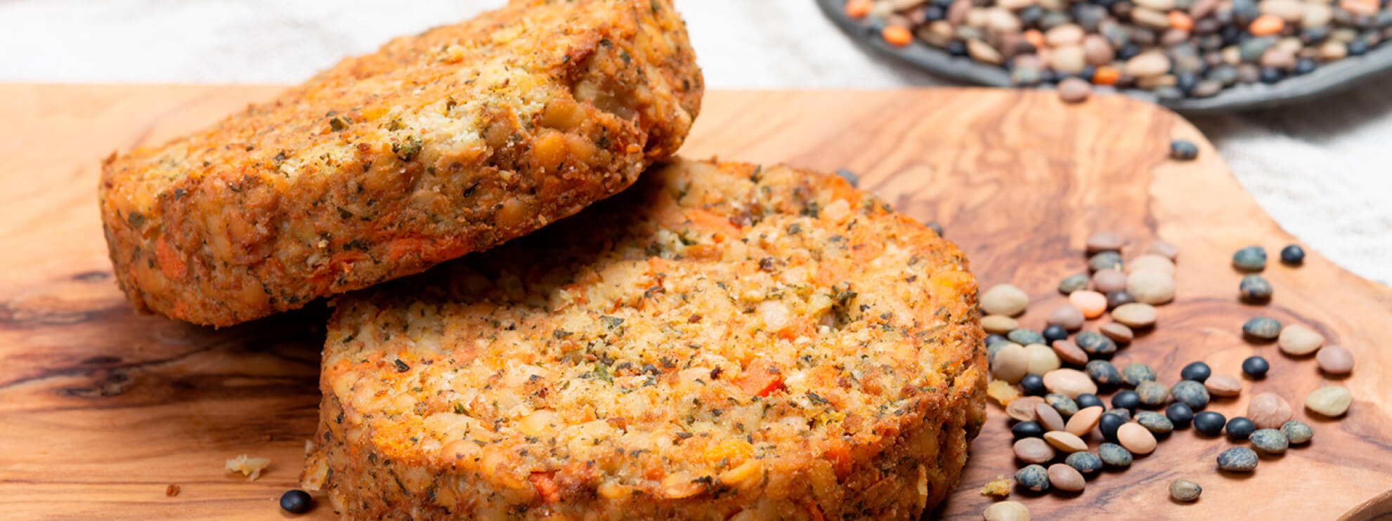 Receta Hamburguesas de Lentejas